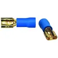 Produktbild: Sinuslive Flachstecker 2,8mm blau für Kabel 2,5mm2 - 4mm2 10 Stück