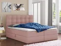 Produktbild: Sofnet Boxbett Best (mit zwei Bettkästen, Bonell-Matratze und Topper), Doppelbett, Polsterbett mit Kopfteil, Boxspringbett