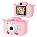 Produktbild: Kinder Kamera, 2.0”Display Digitalkamera ，Geschenke für 3 4 5 6 8 7 9 10 11 12Jahre Jungen und mädchen, 1080P HD Anti-Drop Fotoapparat Kinder für Geburtstagsgeschenk Weihnachten Spielzeug