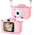 Produktbild: ASTGMI Kinder Kamera 2.0 Display Digitalkamera 1080P HD Anti-Drop Fotoapparat