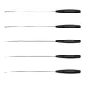Produktbild: ECSiNG 5 Stück 12,5 Cm Hörgeräte-Reinigungsstab Hörgeräte Reinigungsbürste Langer Hörgeräte-Drahtschmalz-Entferner Reinigungszubehör Otoplastik Entlüftungsreiniger für Schallschläuche