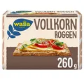 Produktbild: Wasa Knäckebrot Vollkorn Roggen 12x260g | Der besonders knusprige und herzhafte Roggenklassiker, 100% Vollkorn, Reich an Ballaststoffen