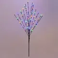 Produktbild: LED Lichter Baum Dual Timer 110 cm - multi color - Weihnachten Garten Deko bunt