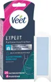 Produktbild: Veet Kaltwachsstreifen EXPERT, 20 St., für Gesicht, - zur Haarentfernung für alle Hauttypen inkl. sensibler Haut