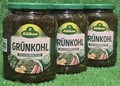 Produktbild: (8,84€/kg) 3x Kühne Grünkohl Oldenburger Art küchenfertig 660g Glas Versand0€