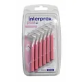 Produktbild: 2x INTERPROX plus nano rosa Interdentalbürste 6 ST