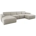 Produktbild: Kaiser Möbel Ecksofa, Ecru, Holz, U-Form,L-Form, 344x165 cm, Wohnzimmer, Sofas & Couches, Wohnlandschaften, Ecksofas