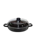 Produktbild: Riess Bratpfanne Classic Schwarzemaille, 20 cm