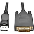 Produktbild: Eaton DisplayPort 1.2 to DVI Active Adapter Cable DP with Latches to DVI-D Dual Link M/M 6 (1.83 m) (P581-006-V2)