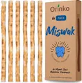 Produktbild: 100% Natürliche Miswak Zahnbürste ? Siwak Holz für Weiße Zähne & Frischen At