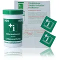 Produktbild: acavi Erste-Hilfe-Set Notfalldose SOS mit individual Notfall-Infoblatt und 2 Aufklebern, (Komplett-Set, 1 St), Lebensrettende Informationen griffbereit aufbewahren grün