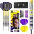 Produktbild: Luke Littler Brass 22g Dartpfeile Set mit Flights Schäften Etui