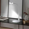 Produktbild: Tischlampe Tischleuchte Schlafzimmerlampe Leseleuchte Alu Flexo verstellbar LED