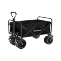 Produktbild: FOXSPORT Faltbarer Trolley auf Rädern, Festival, Strand, Camping, Shopping, Outdoor und Garten, zusammenklappbar, verstellbarer Griff, 100 kg, 300 l Fassungsvermögen, faltbarer Wagen für Kinder und