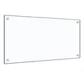 Produktbild: vidaXL Küchenrückwand Küchenrückwand Transparent 100×50 cm Hartglas, (1-tlg)