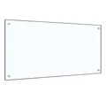 Produktbild: vidaXL Küchenrückwand Küchenrückwand Transparent 10050 cm Hartglas Nieschenverkleidung Sprit