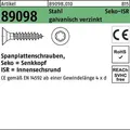 Produktbild: Spanplattenschraube R 89098 SEKO ISR VG 6x40-T30 Stahl galv.verz. 500St.