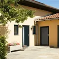 Produktbild: Vidaxl - Haustür Anthrazit 98x208 Cm Pvc