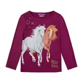 Produktbild: Miss Melody Mädchen Langarmshirt 76043 weinrot, Größe 116, 6 Jahre