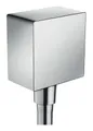 Produktbild: hansgrohe Wandanschlussbogen Axor ShowerSolutions, Wandanschluss eckig