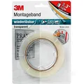 Produktbild: 3M Montageband 8899195, 5m x 19mm, stark, doppelseitig, transparent, wiederablösbar