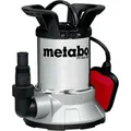 Produktbild: Metabo Tauchpumpe 450 W Brunnenpumpe 6600 l/h, Gartenpumpe max. 0,6 bar