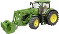 Produktbild: Bruder John Deere 7R 350 mit Frontlader Fertigmodell Landwirtschafts Modell