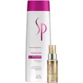 Produktbild: Wella SP Winter Bundle für gefärbtes Haar 250 ml Shampoo+ 30 ml Luxe Oil