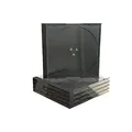 Produktbild: MediaRange CD Jewelcase Single Tray - Behälter CD-Aufbewahrung - Kapazität: 1 CD/DVD - Schwarz (Packung mit 100)