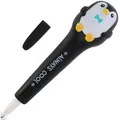 Produktbild: Legami Gelschreiber Squishy Squeezies - Penguin, Gehäuse schwarz, 1mm, Schreibfarbe schwarzPenguin