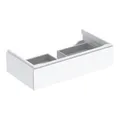 Produktbild: Geberit Waschtischunterschrank Xeno2 88x22x46,2cm, hochgl./we, mit Schublade