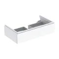 Produktbild: Geberit Xeno² Waschtisch-Unterschrank 500508011 88x22x46,2cm, hochglänzend/weiß, mit Schublade