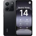Produktbild: Xiaomi Redmi Note 14 4G Smartphone 128GB 6GB RAM midnight black Triple-Kamera