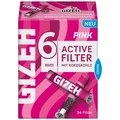 Produktbild: Active Filter Slim Aktivkohlefilter Pink Ø 6 mm - 1 Packung