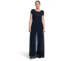 Produktbild: Vera Mont Overall Damen kurzarm (1-tlg) Design blau L (42)