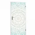Produktbild: selbstklebendes Türbild - Mandala 0,9 x 2 m (16,66 €/m²) - Türtapete Türposter K