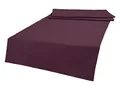 Produktbild: beties „Wunschton“ XL Tischläufer ca. 40x220 cm Tischband, Tischdeko - in großer Sortiments- und Größenauswahl – EIN idealer Begleiter in Unifarbe (sukkulenten-Violet)