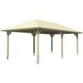 Produktbild: Skan Holz Carport Taunus 439 cm x 786 cm Natur