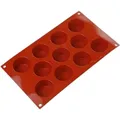 Produktbild: silikomart | SF0022 Silikonform für MINI MUFFIN Monoportionen, Antihaft, 11 Kavitäten, 1er Pack Kuchenform, Ø 51 h 28 mm, Made in Italy