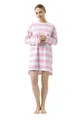 Produktbild: Mey Nachtwäsche Serie Streaked Lines Damen Nachthemden Soft Pink (M)