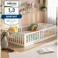 Produktbild: ALAVYA HOME® Kinderbett Bodenbett 
