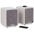 Produktbild: ruark audio ruarkaudio MR1 MKII Bluetooth Lautsprecher Paar Matt Grau Lautsprecher (Bluetooth, 20 W, Bluetooth,Fernbedienung,3D-Stereoklang,Class A/B Verstärker 20W) grau