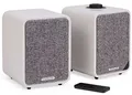 Produktbild: ruarkaudio MR1 MKII aktive Bluetooth-Lautsprecher, Paar, matt grau (soft grey)