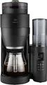 Produktbild: MELITTA Filterkaffeemaschine AromaFresh X 1030-06 mit Mahlwerk Schwarz. Wie Neu.