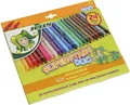 Produktbild: JOLLY Filzstift JOLLY Superstar Duo Doppelfasermaler 24er Set - Dicke und dünne Spitze, (24-tlg)