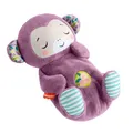 Produktbild: Fisher-Price Baby-Spielzeug Lila Schlummer-Affe, tragbare Plüsch-Spieluhr mit Atembewegungen und Lichtern für Neugeborene ab einem Alter von 0 Monaten, JLH41