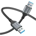 Produktbild: Sonero USB 3.0-Kabel USB A - USB A 1 m (1 m, USB 3.2 Gen 1, 10 W) (SPC-U050-010)