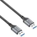 Produktbild: SONERO USB 3.0 Kabel SPC-U050-010 A/A 1m grau-schwarz