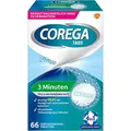 Produktbild: Corega Gebissreiniger Tabs 3 Minuten, Rundumschutz, 66 Tabs
