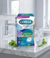 Produktbild: COREGA Zahnpflege-Set Corega TABS 3 Minuten, für herausnehmbaren Zahnersatz/ dritte Zähne, 1-tlg.